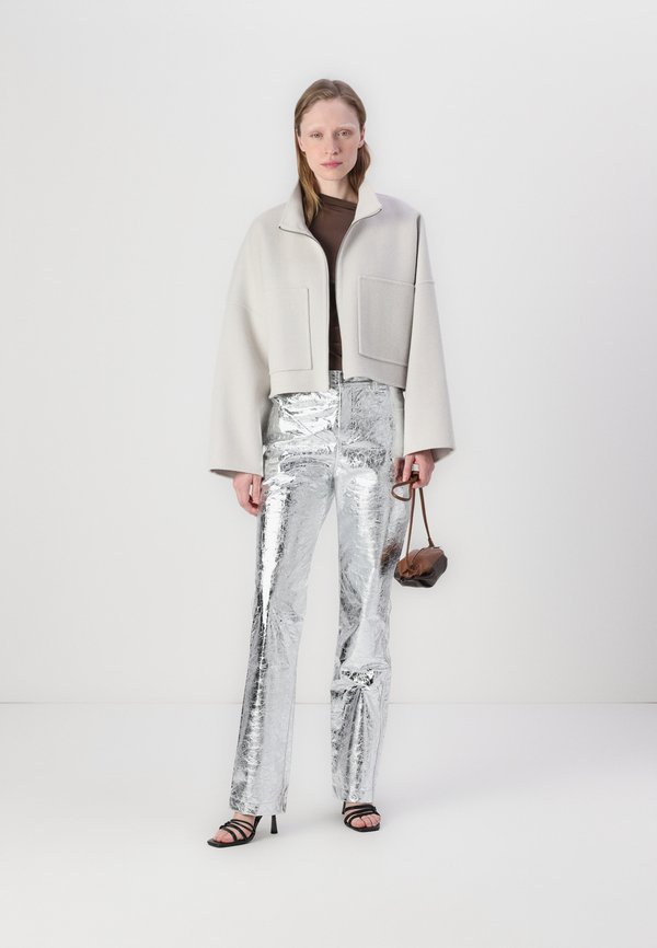 XANTHIA PANT - Trousers - silver3