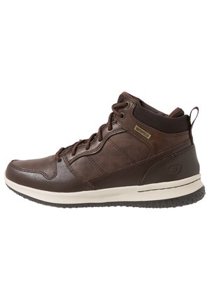 Skechers DELSON - Zapatillas altas - chocolate