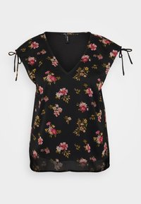 VMSMILLA V NECK STRING  - Top - black