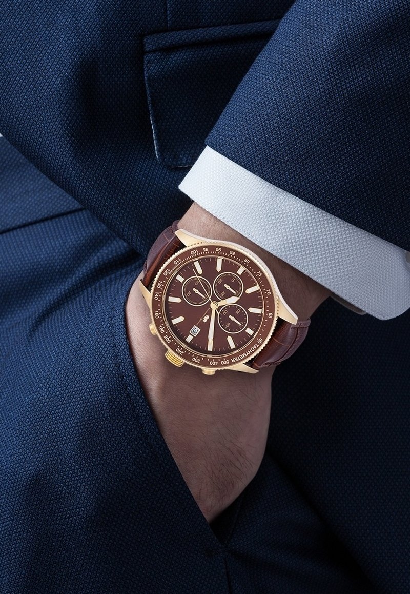 Rhodenwald & Söhne Chronograaf braun/bruin Zalando.nl