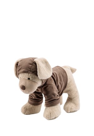 HUND LUCKY - Cuddly toy - naturbraun