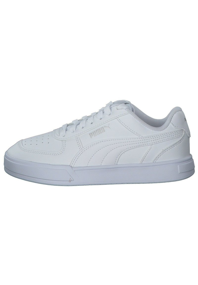 jd white puma trainers