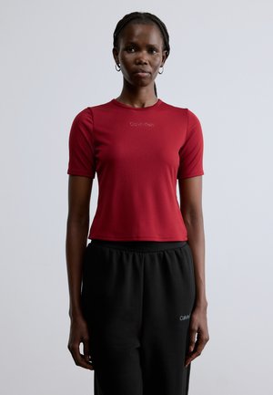 TEE - T-shirt basique - fall berry