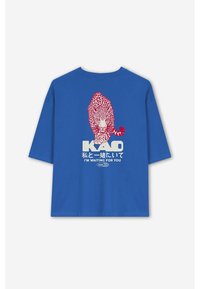 Kaotiko Camiseta estampada - blue