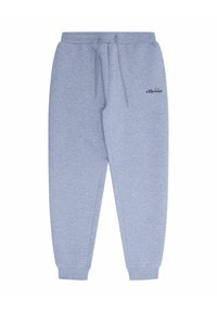 Lichtgrijze sweatpants gemaakt van een zachte katoenmix. Bevat een elastsiche tailleband met trekkoorden en een klein logo op de linkerdij.