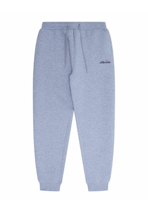Lichtgrijze sweatpants gemaakt van een zachte katoenmix. Bevat een elastsiche tailleband met trekkoorden en een klein logo op de linkerdij.