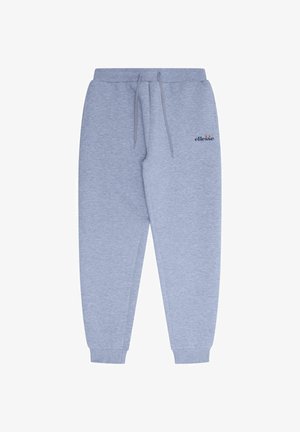 Lichtgrijze sweatpants gemaakt van een zachte katoenmix. Bevat een elastsiche tailleband met trekkoorden en een klein logo op de linkerdij.