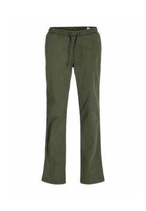 RELAXED FIT - Bukser - olive night