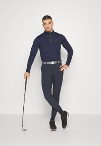 Calvin Klein Golf NEWPORT HALF ZIP - Ilgarankovis viršutinės dalies drabužis - navy