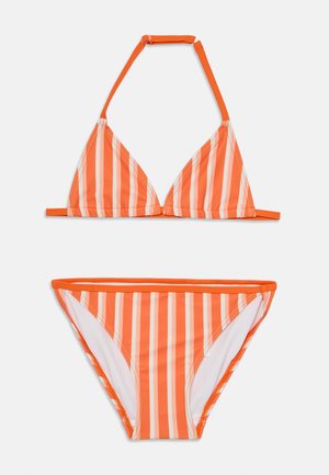 NKFZIMONE TRIANGLE BIKINI BOX - Bikini - red orange