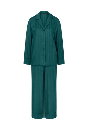 Triumph, AMOURETTE JACQUARD PW SET - Πιτζάμες - teal green