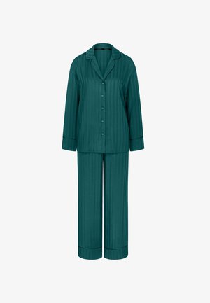 Triumph, AMOURETTE JACQUARD PW SET - Pyjamas - teal green