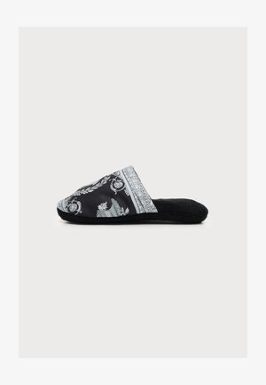 Versace, HEART BAROQUE - Chaussons - black/black