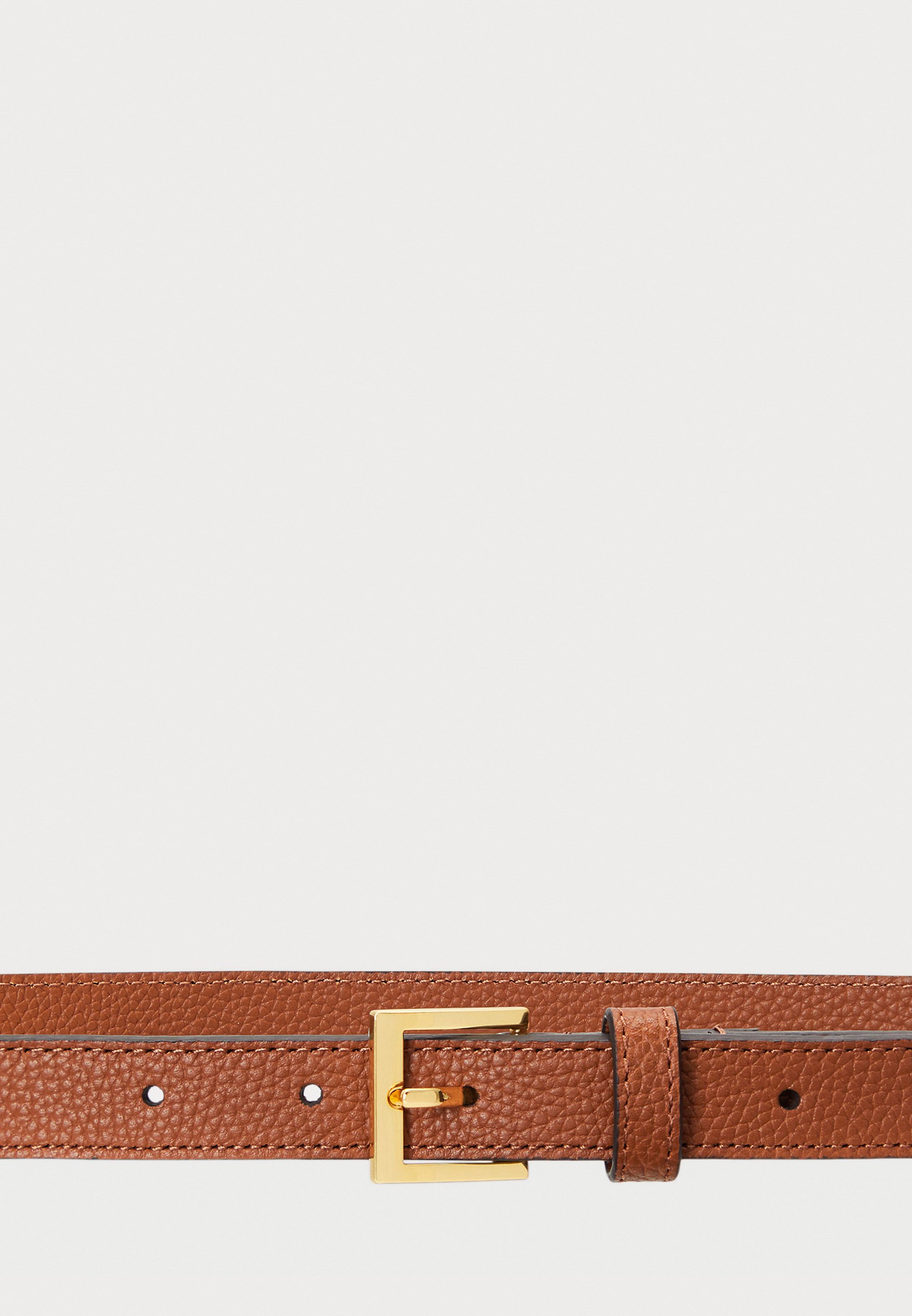 LAUREN RALPH LAUREN PEBBLED LEATHER SKINNY BELT 幅細ベルト Lauren Ralph Lauren Women's Pebbled Leather Skinny Belt - Macy's
