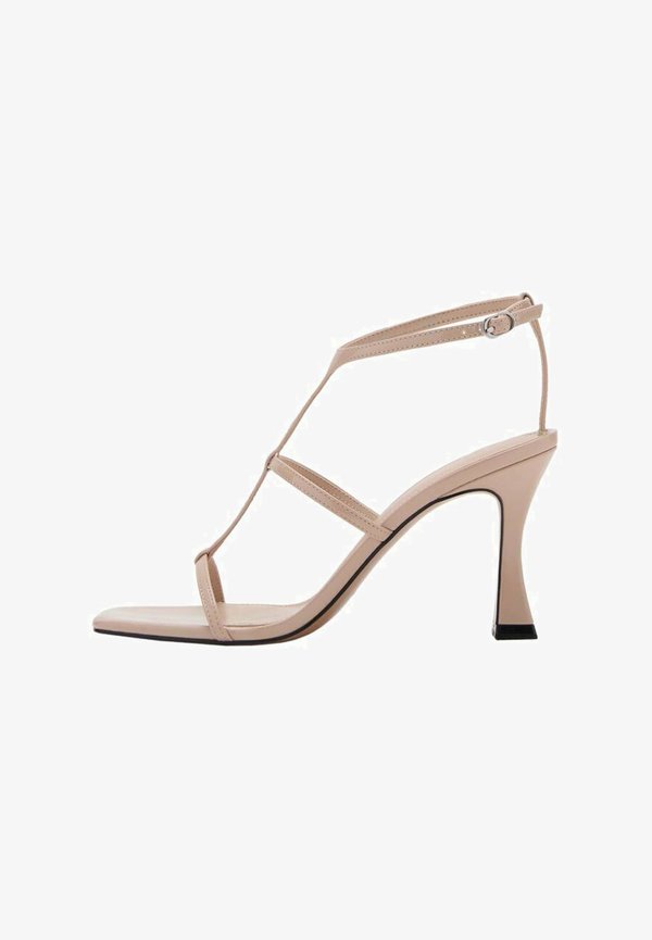 STRAPPY - Sandals - nude