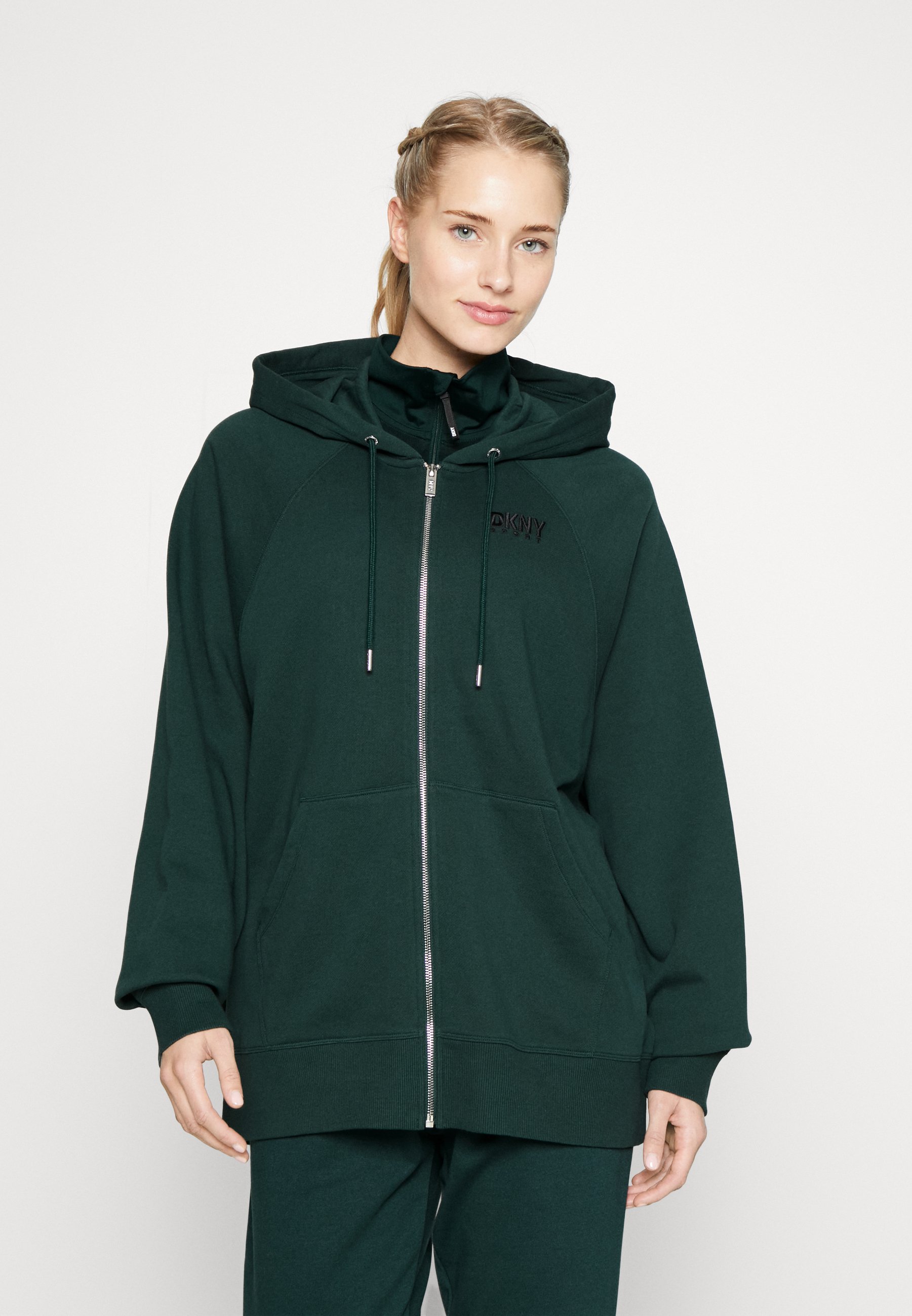 dkny zip hoodie