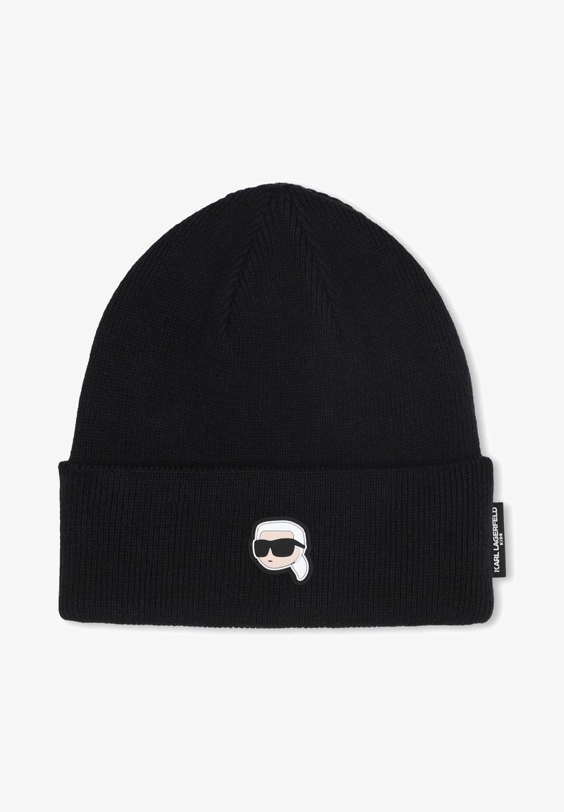 KARL LAGERFELD KIDS PULL ON UNISEX - Beanie - black