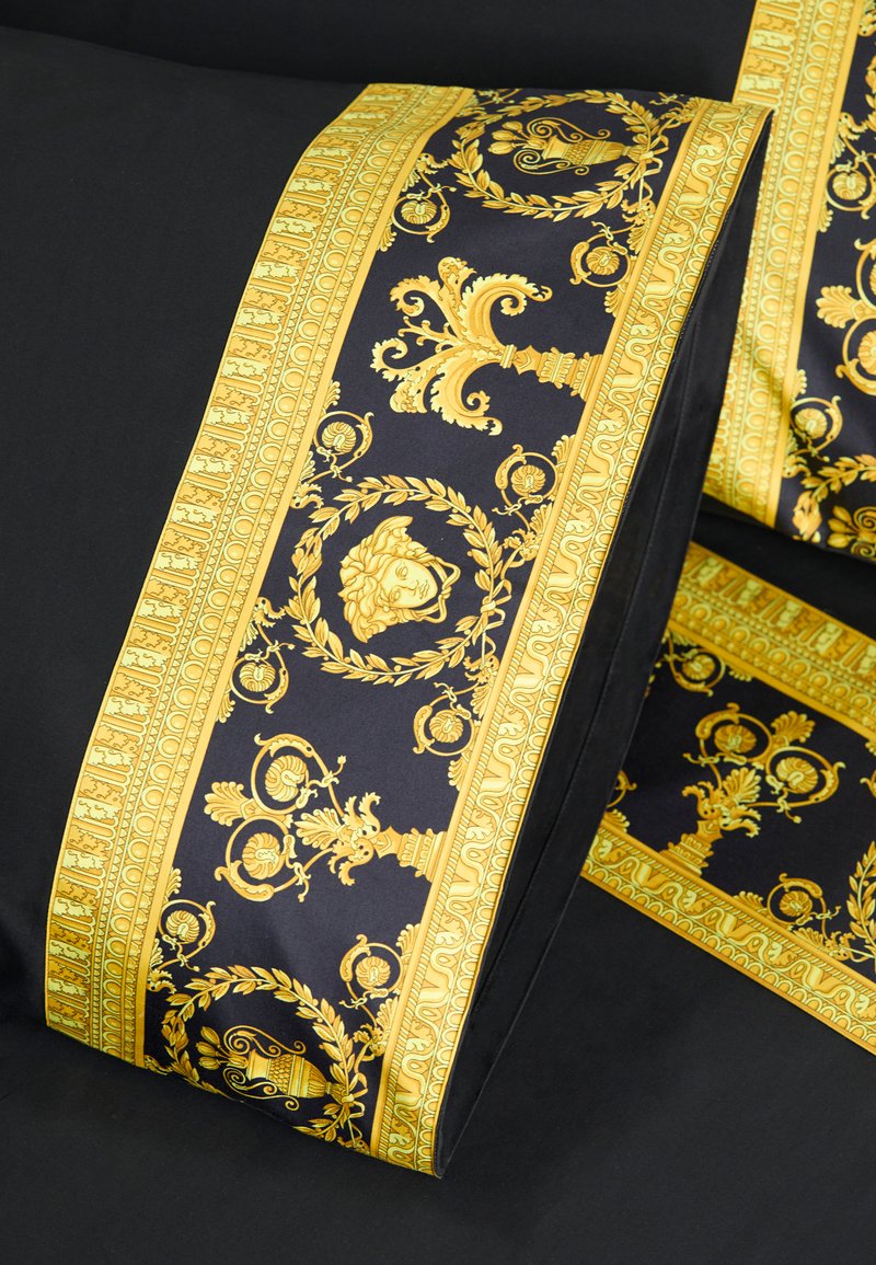 Versace BED 4 PIECES I HEART BAROQUE SET - Bettwäsche Kissen - black/gold/ schwarz