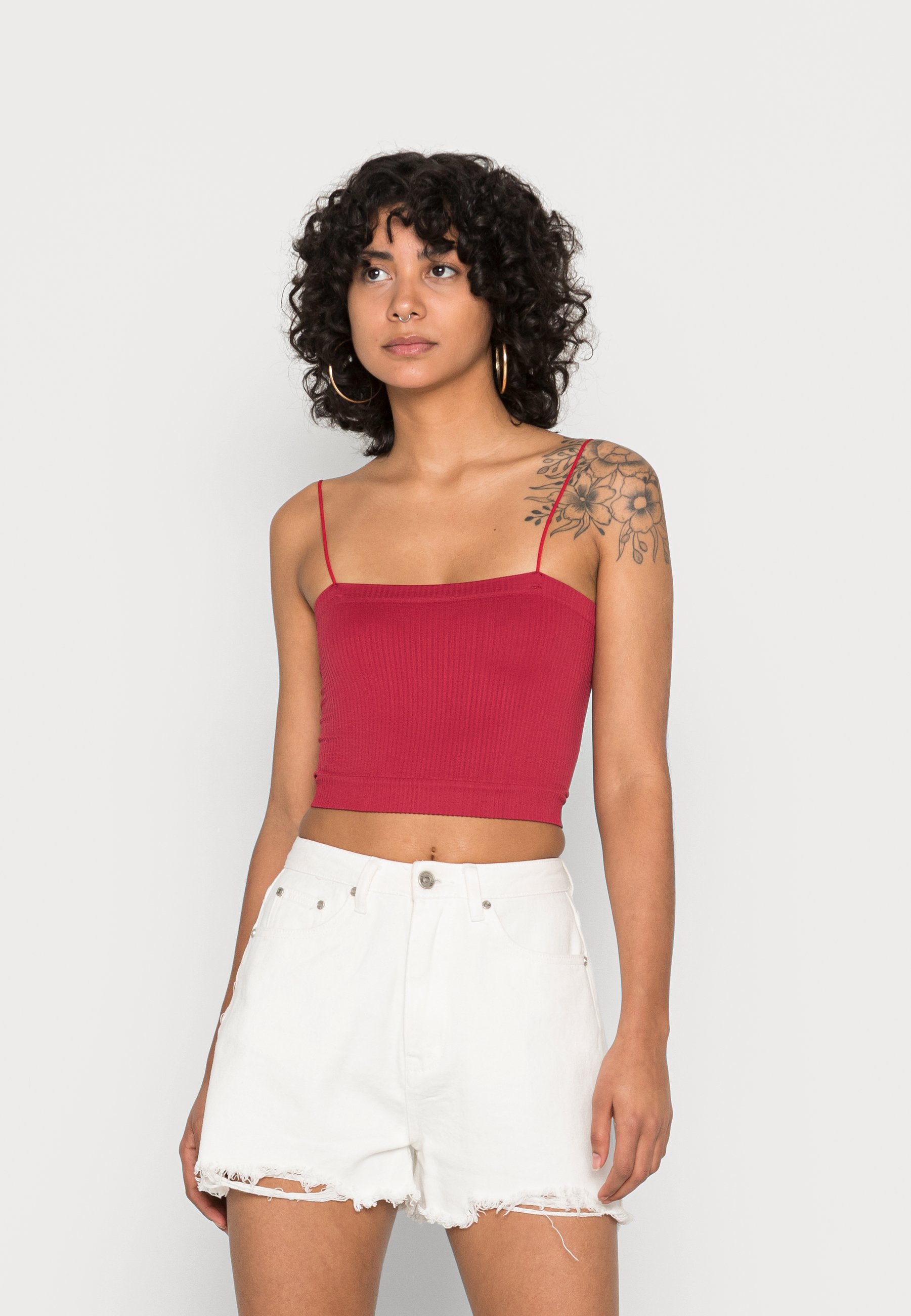 urban outfitters red tube top