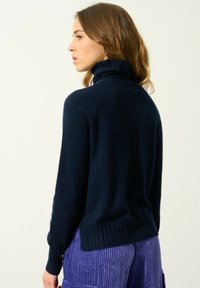 Authentic Cashmere COL ROULÉ - Maglione - navy