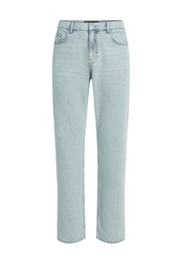 KARL LAGERFELD DISNEY STRAIGHT-FIT - Egyenes szárú farmer - light blue denim