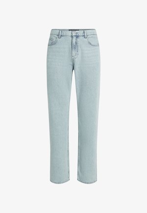 KARL LAGERFELD DISNEY STRAIGHT-FIT - Vaqueros rectos - light blue denim