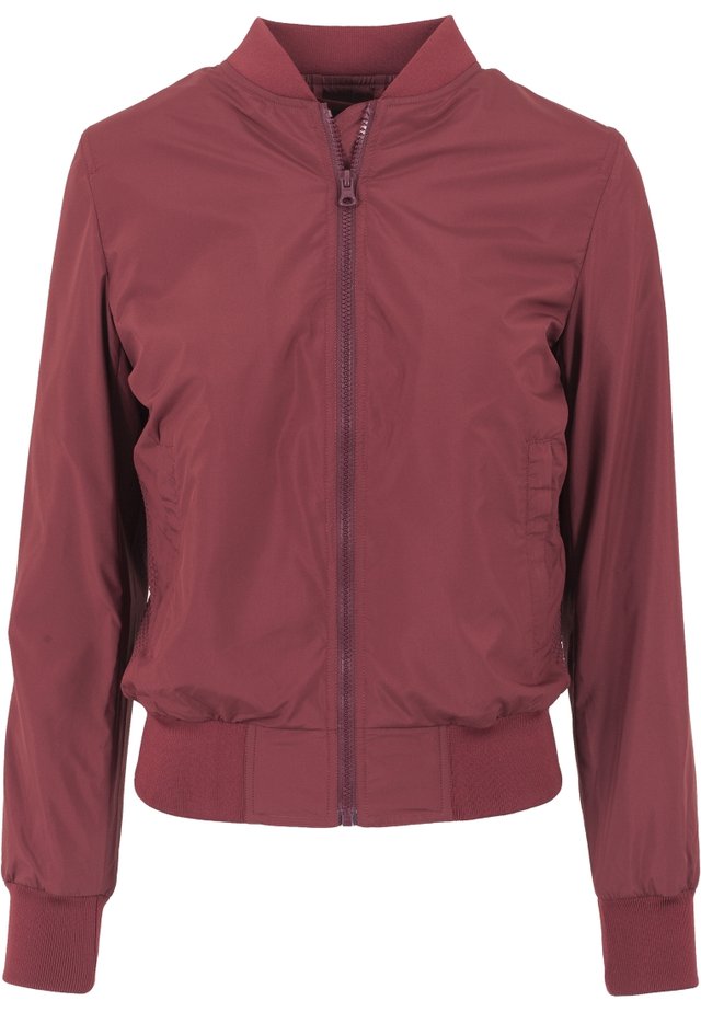 Bomberjacke - burgundy