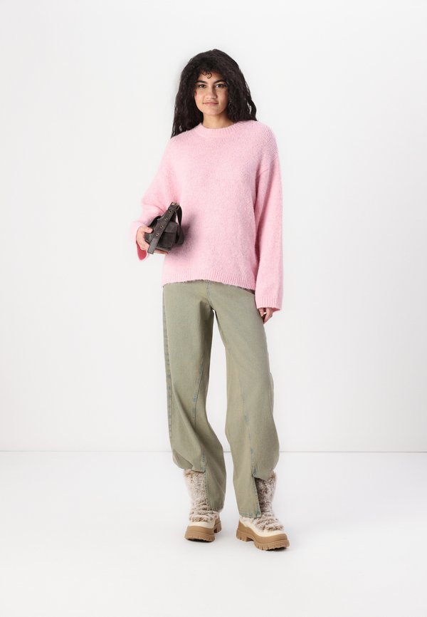 BOXY SWEATER - Jumper - lilac sachet4