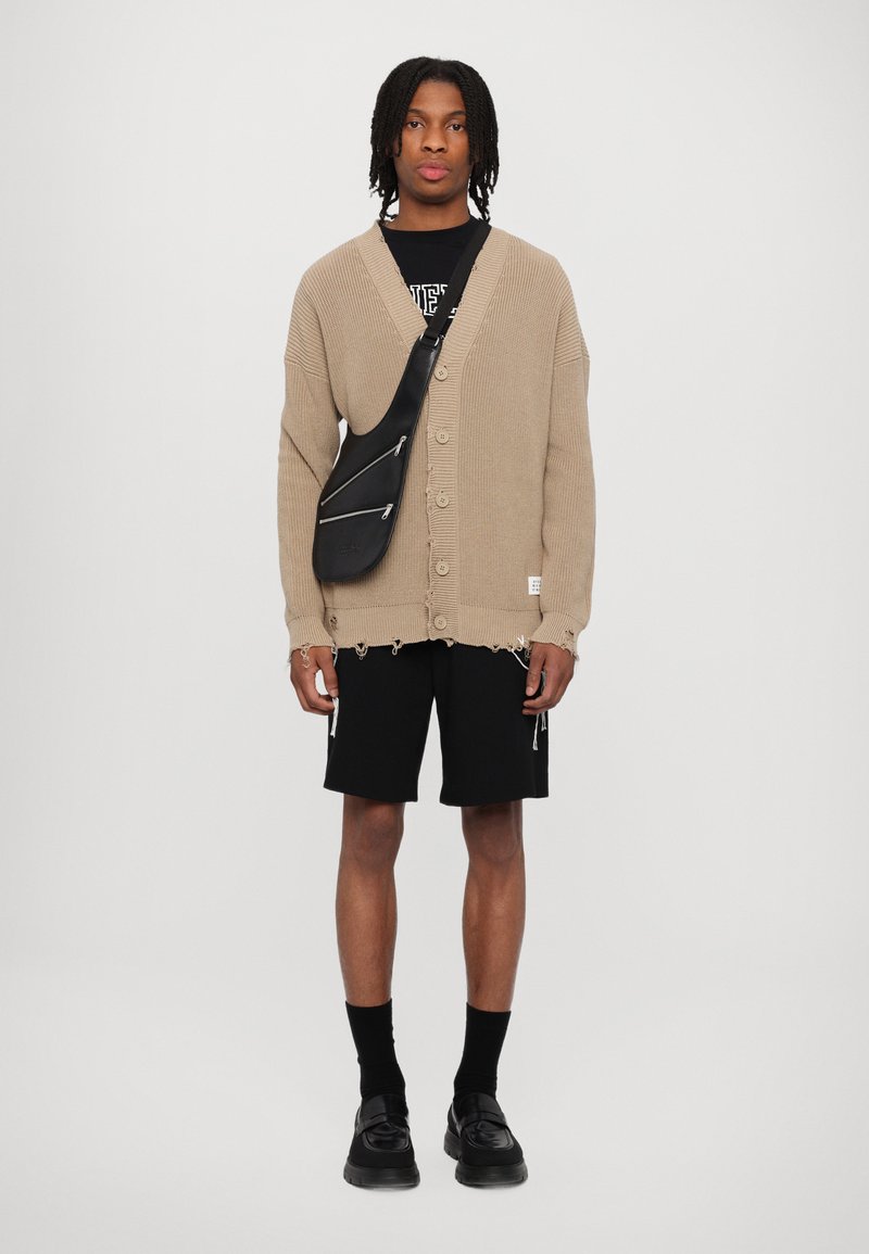MM6 Maison Margiela - CARDIGAN UNISEX - Gilet - beige, Agrandir
