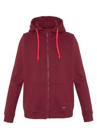KAPUZEN MIT -LOGO - Zip-up sweatshirt - tibetan red