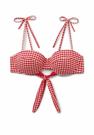 Tezenis, SUMMER VICHY PADDED BANDEAU - Top de bikini - red