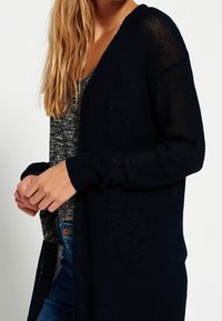 Superdry & Co Chaqueta de punto - mottled dark blue