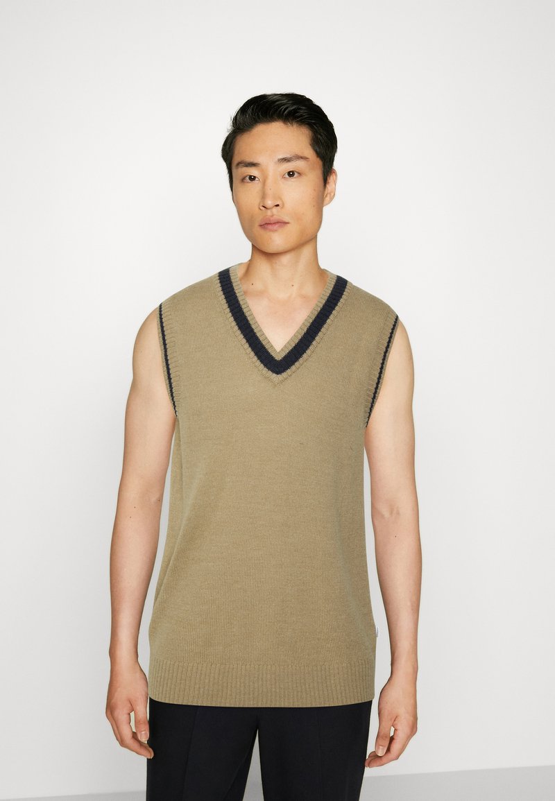 Lindbergh V NECK SLIP OVER Strickpullover beige Zalando.ch