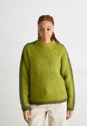 AURA CREW - Neule - lime