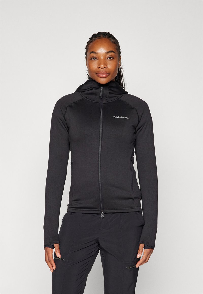 Peak Performance FLO CHILL LIGHT ZIP - Jakna od flisa - black