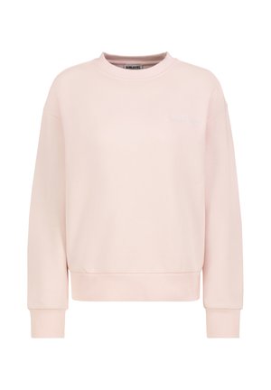 MIT BESTICKTEN BACKPRINT - Sweatshirt - light rose