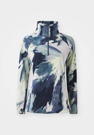 Columbia GLACIAL™ PRINT 1/2 ZIP - Fleece jumper - everblue snowflight
