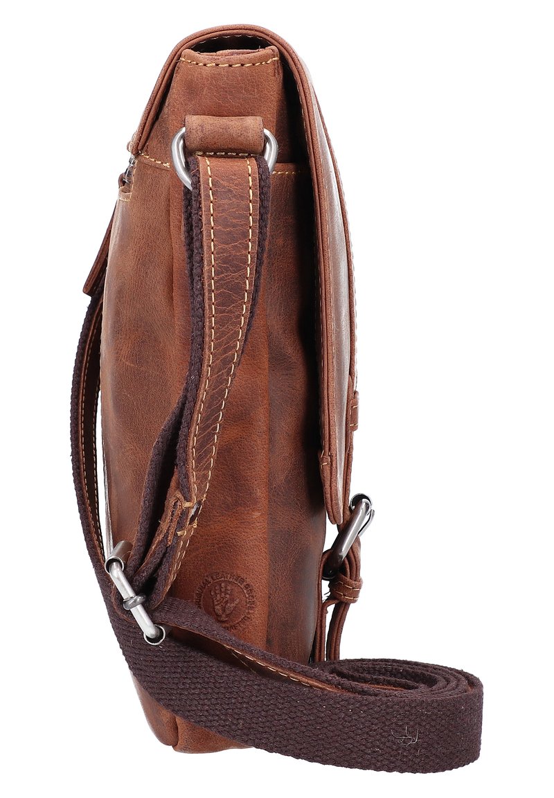 Greenburry Sac à Bandoulière Vintage En Cuir 15 Cm - Modèle 1651-25