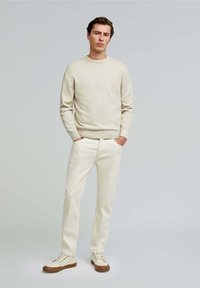 Scalpers ROUND NECK  - Pulover - beige