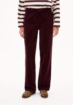 JAIMILAA - Broek - dark cranberry