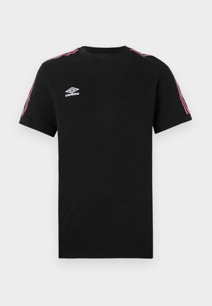 Umbro TAPED TEE - Trükipildiga T-särk - black