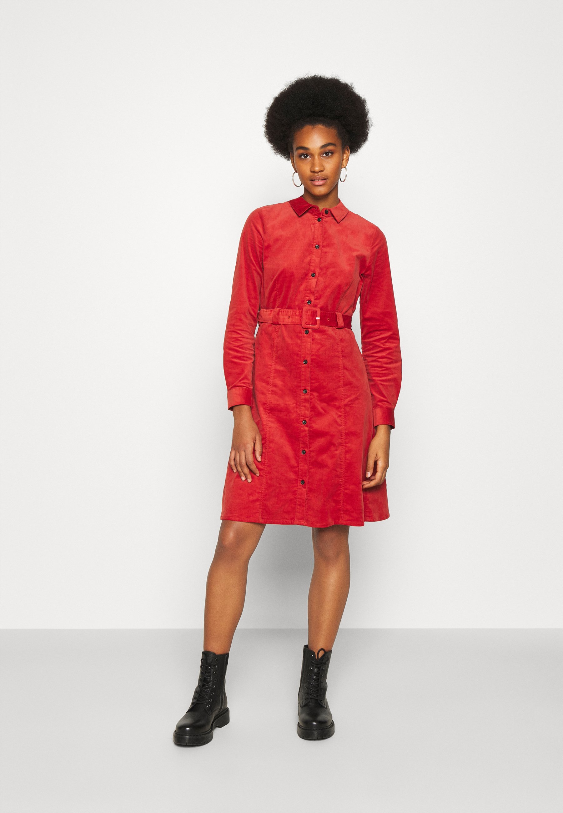red barn dress