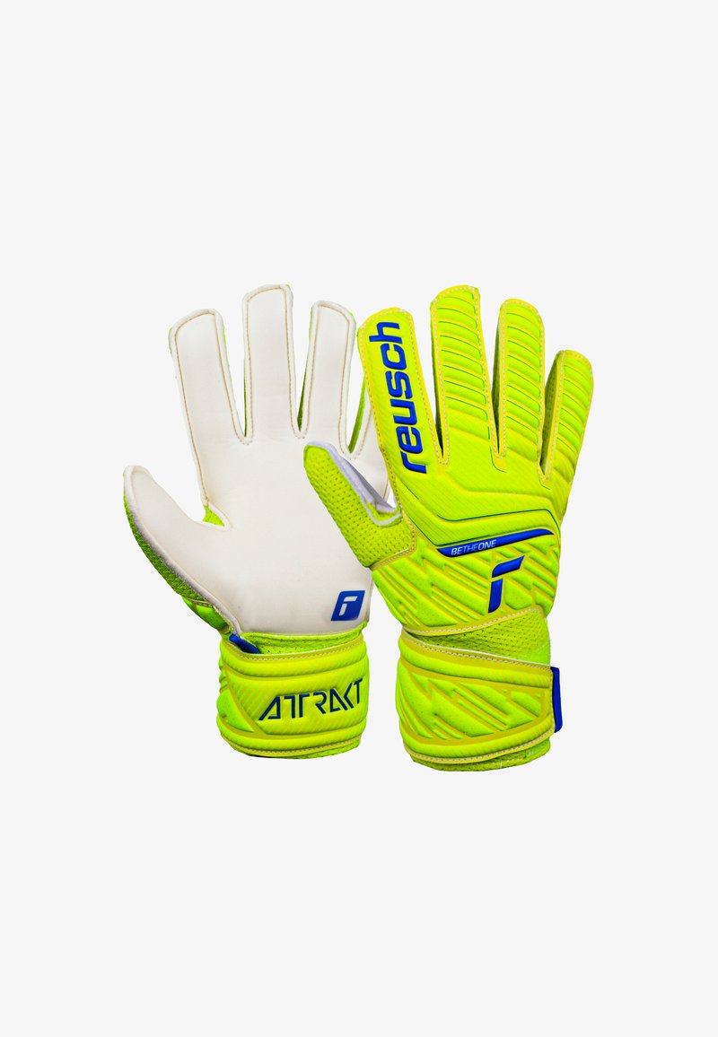 Reusch Fingerhandschuh - safet yellow dp blue whit