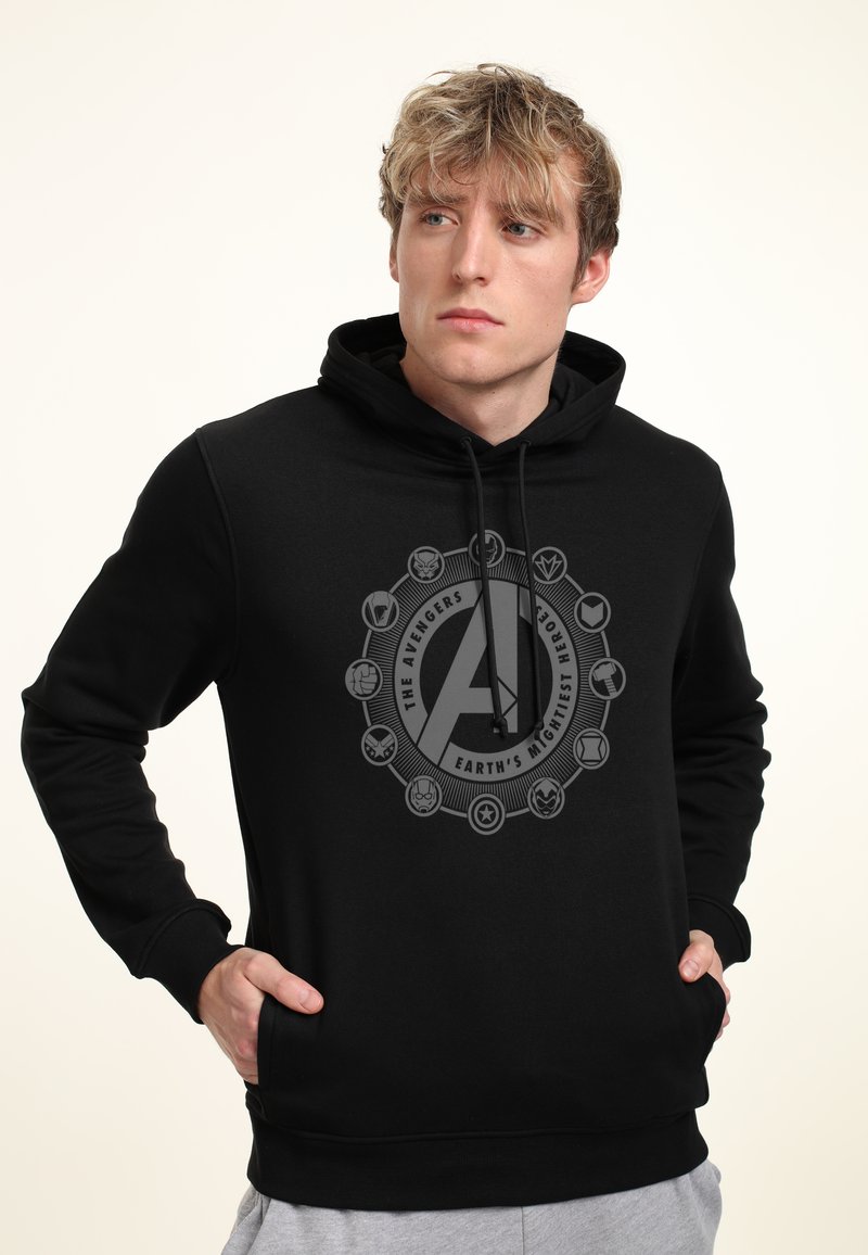 Marvel MARVEL CLASSIC AVENGER EMBLEMS - Bluza z kapturem