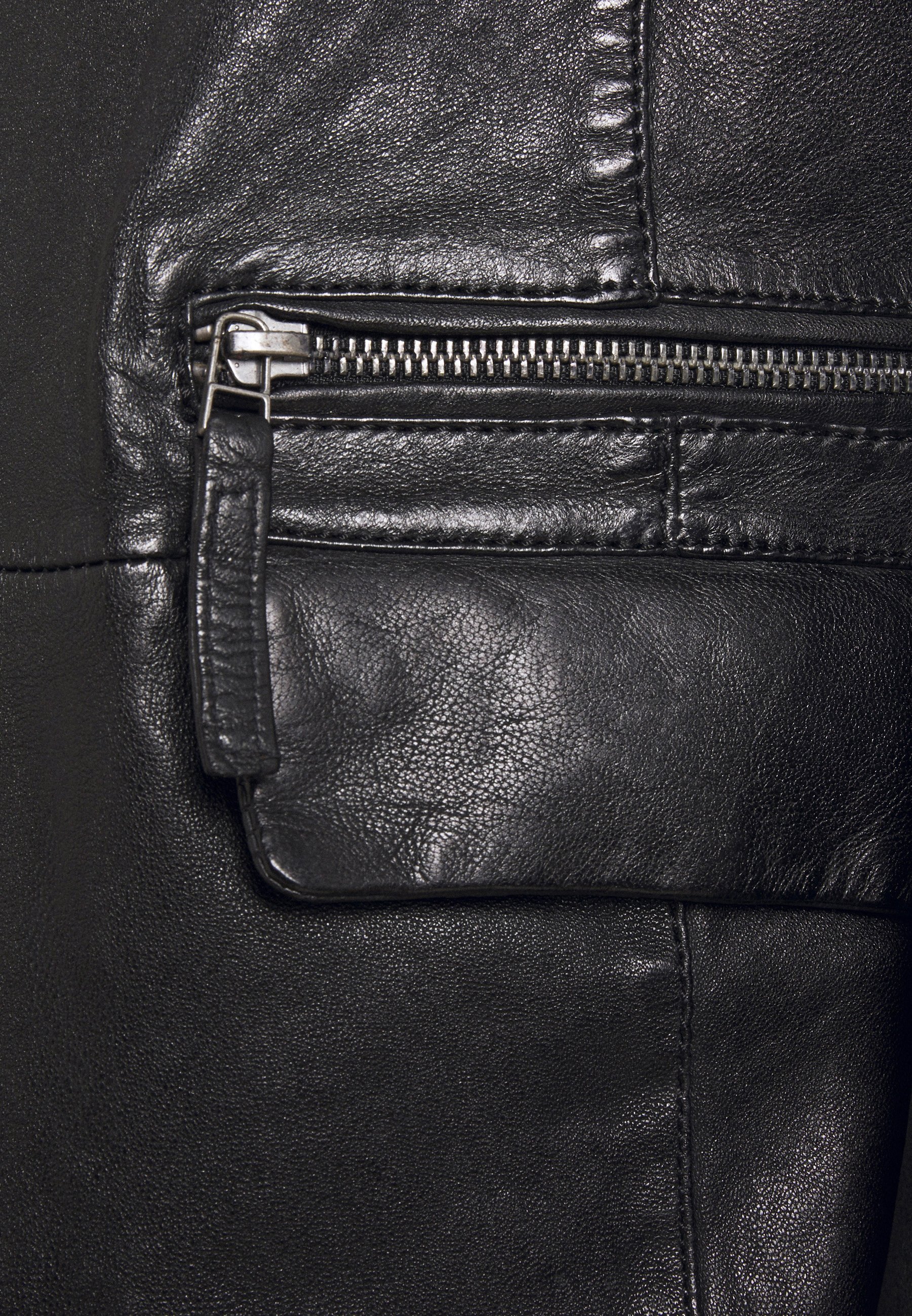 Oakwood RESET - Chaqueta de cuero - black/negro - Zalando.es
