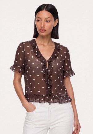 Baum und Pferdgarten, MADICEN - Blouse - coffee bean