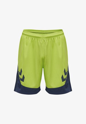 Hummel, POLY - Korte sportsbukser - lime punch