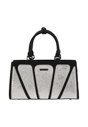 Borsa a mano - silver black