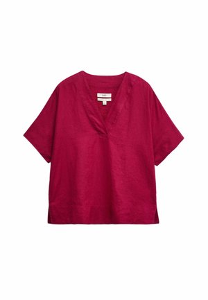 Marks & Spencer, V-NECK POPOVER - Blouse - raspberry