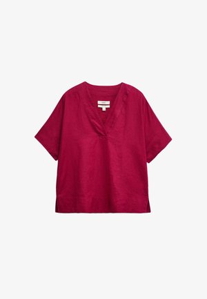 Marks & Spencer, V-NECK POPOVER - Blouse - raspberry